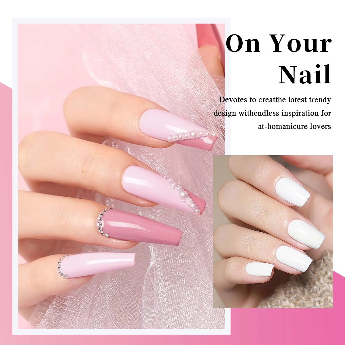 0.24oz Trendy Candy Foam Gel Semi-Permanent Nail Art Drip LED Nail Salon, DIY Nail Art Gel Seasonal Nail Art.