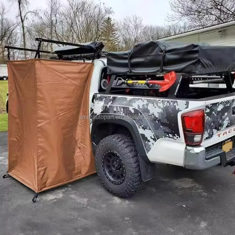The Factory Sells Portable Roof Tents Camping Waterproof Vehicle-Side Bathing Toilet And Shower Tent Waning For Car