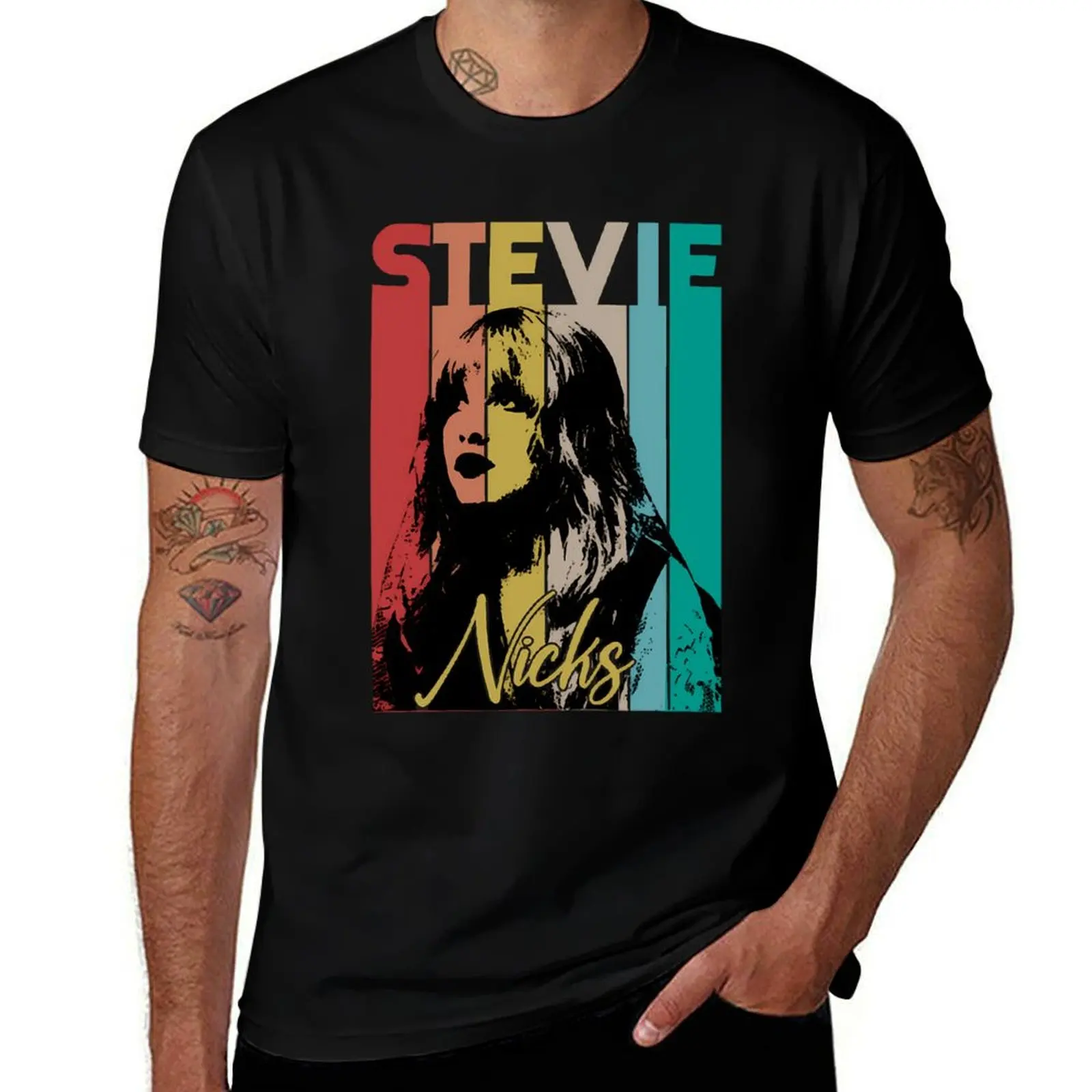 

Stevie Nicks T-Shirt man t shirt heavy cotton t shirts for man cotton soft man t shirt summer T-shirt