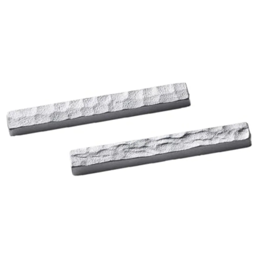 

Mt. Ridge Aluminum Cutlery Rest Set of 2 Large Chopstick Holders Japanese Sand Casting