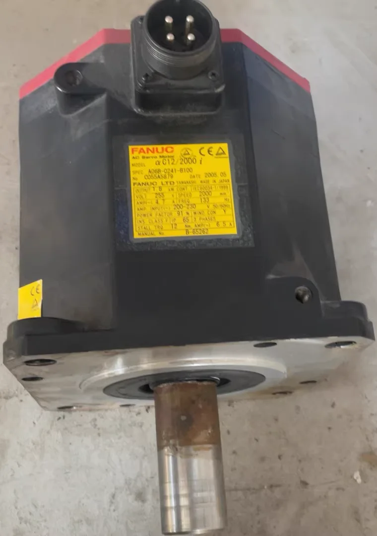 A06B-0241-B100 Used Servo Motor Original Paint，A06B 0241 B100，Fast shipping，The shipment will be arranged after passing the test