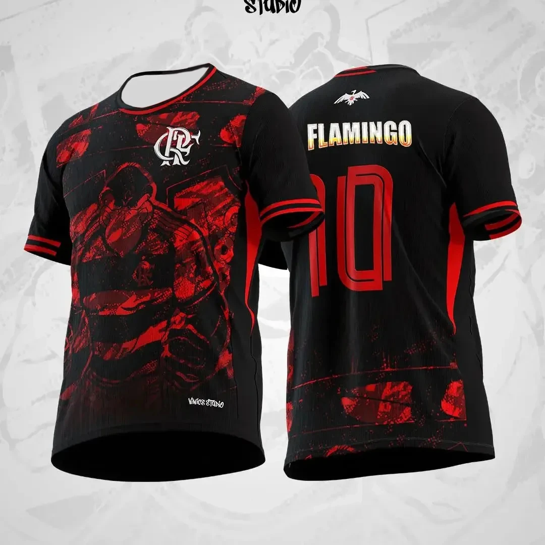 2025 New Arrivals Flamengo Art Men's Shirt #10 Summer Football Special Commemorative Edition Design Edition Boys Jersey Design