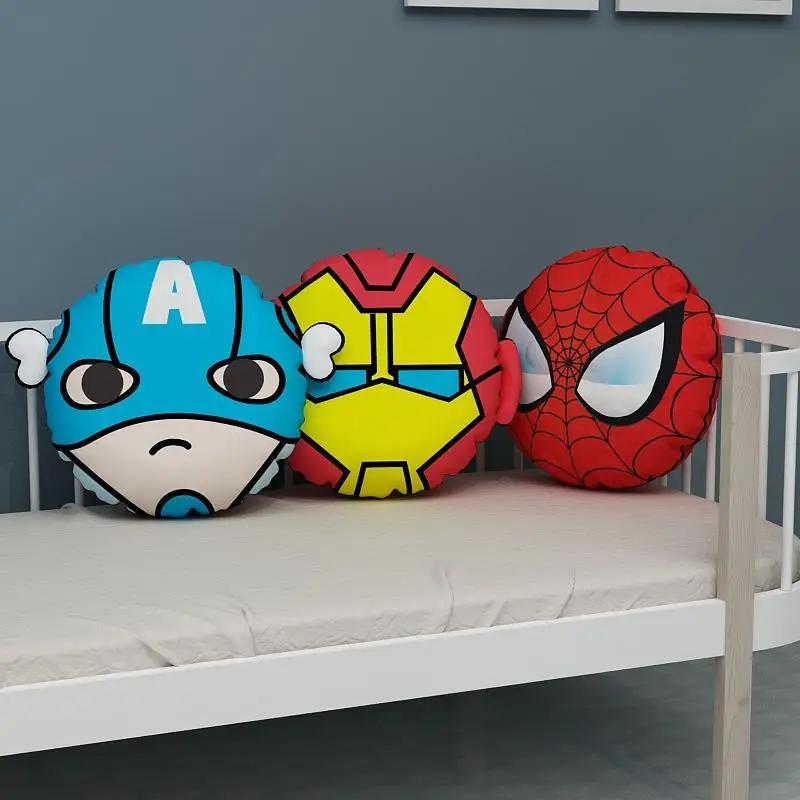 

Подушка Marvel Hero Человек-паук Капитан Америка мультфильм аниме мальчик спальная подушка для кровати гостиная диван подушка украшение подарок