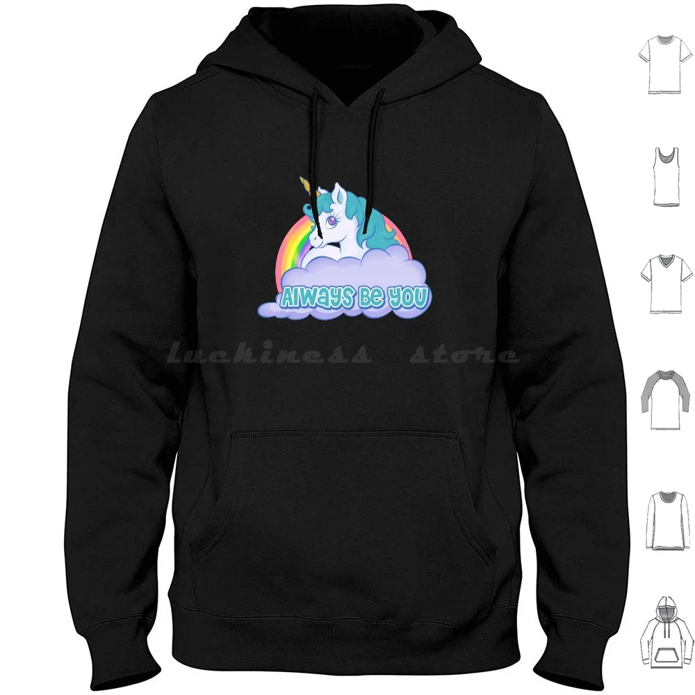 

My Little Always Be You Hoodies Long Sleeve Little Mlp Six Mono Fluttershy Princess Rarity Cute Derpy Discord