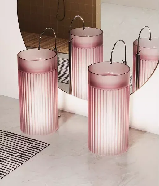 حوض غسيل الحمام الفاخرة فندق الغرور الخزف الرخام نظرة السيراميك الفن الرخام غسل حوض اليد حوض الركيزة