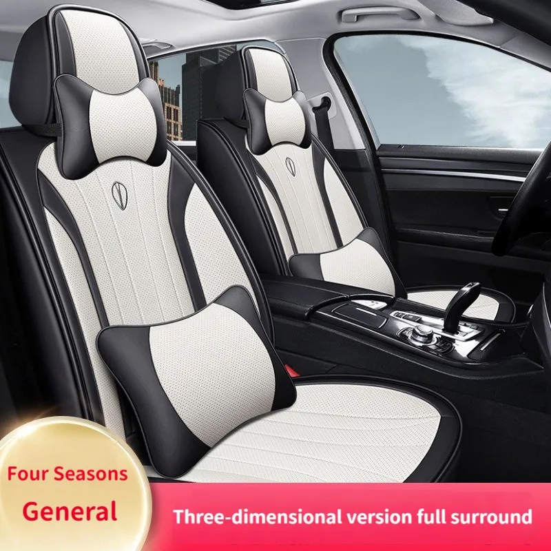 

5 Seat High Quality Universal Nappa Leather Car Seat Cover For Citroen C5 C2 C3-XR C3 C4 C6 C8 DS3 DS5 DS7 Accessories Protector