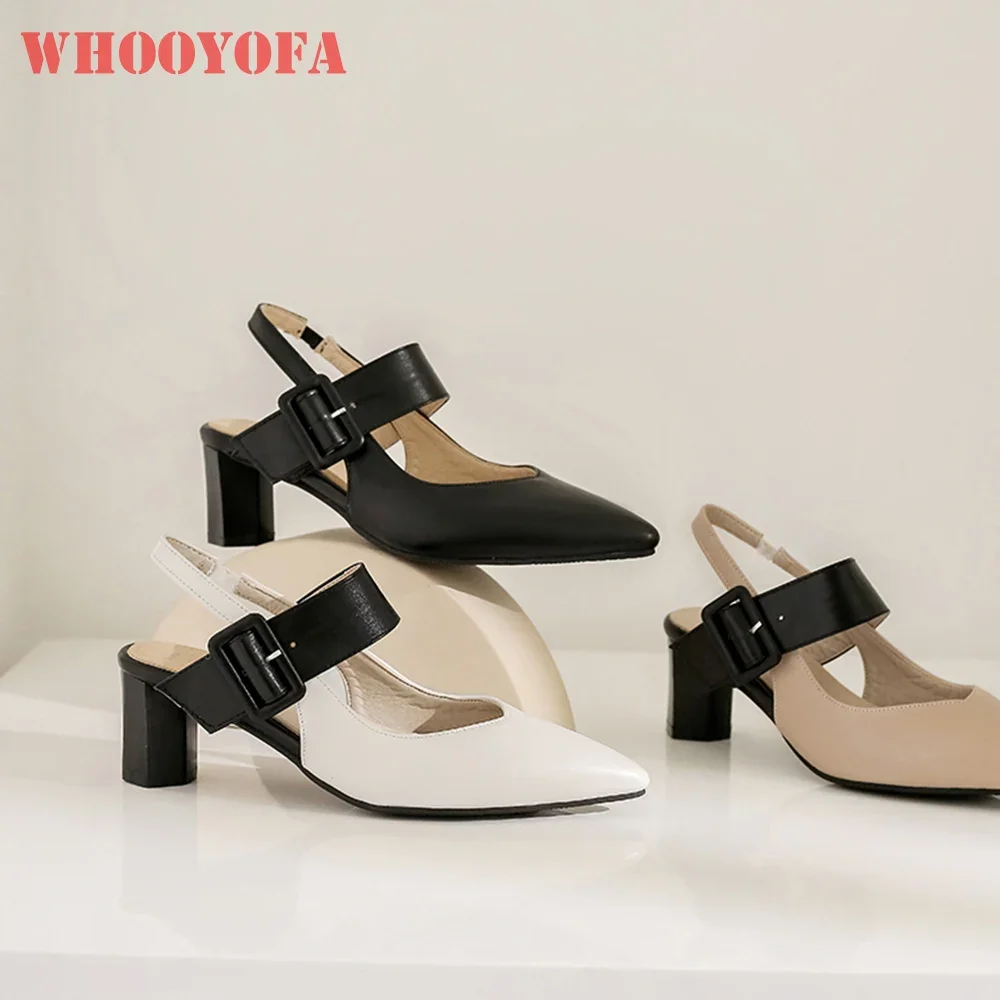 

Brand New Summer Elegant Black Apricot Women Dress Sandals Pointed Toe High Heel Lady Shoes Plus Big Small Size 32 43 45 48