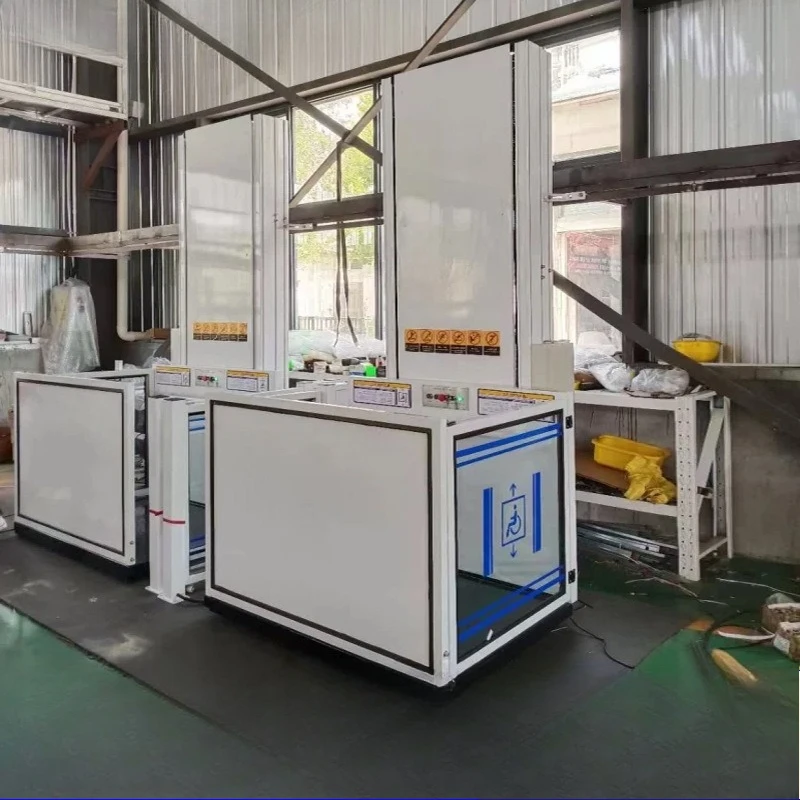 مصاعد قابلة للوصول للمصاعد المنزلية المعاقين، المصاعد الهيدروليكية الكهربائية، منصات الرفع القابلة للوصول للفلل