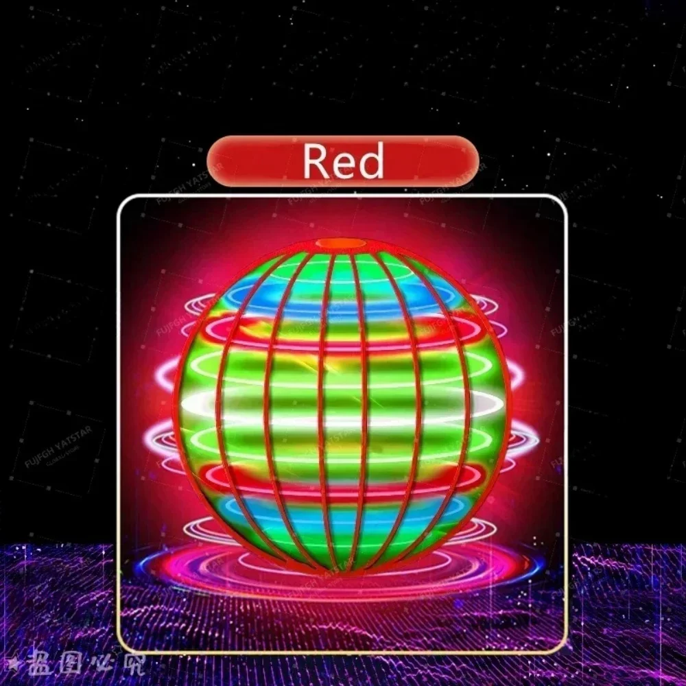 AI Flying Ball Handbediende kleur LED Cosmic Ball 360 °   Roterende zweefbal geschikt voor binnen- en buitenspeelgoed Het beste cadeau
