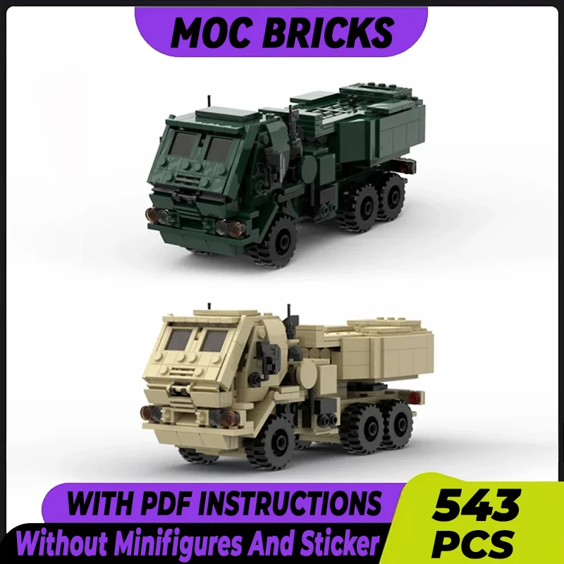 

Military Model Moc Building Bricks M1140 Fmtv-Truck Technology Modular Blocks Gifts Christmas Toys DIY Sets Assembly