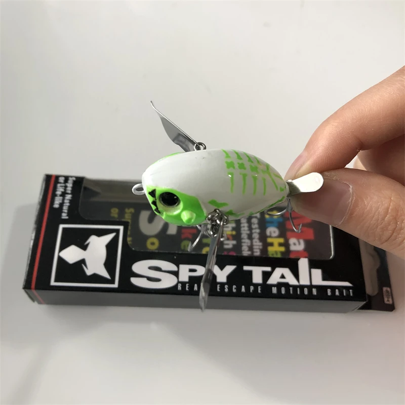 8094 5cm7.2g1PCS LURETV Japón Jackall Pompadour Jr superficie cebo para gatear 18g lubina