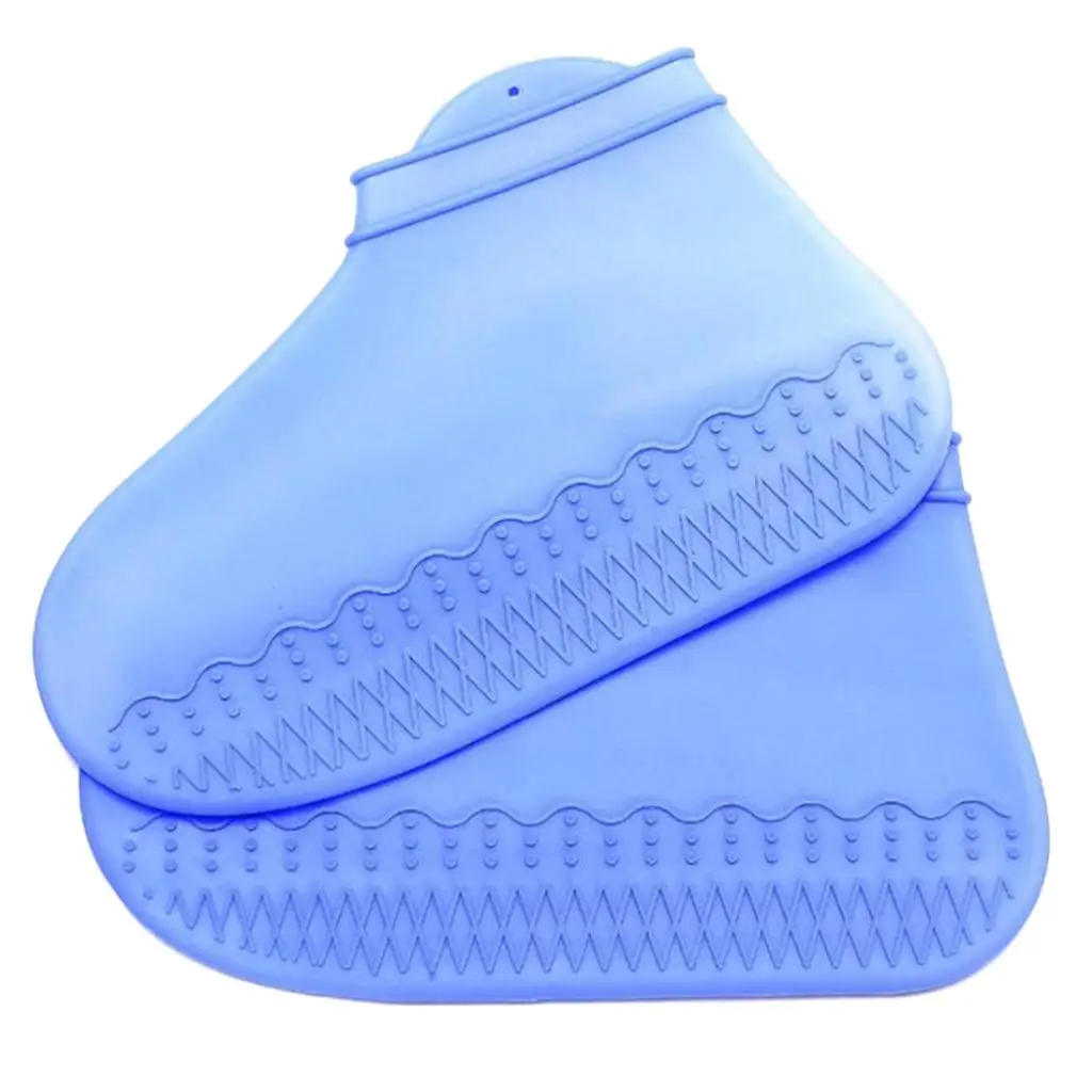 2 pcs Recyclable Shoe Covers Shoes Protectors Galoshes for Mud Snow Cycling