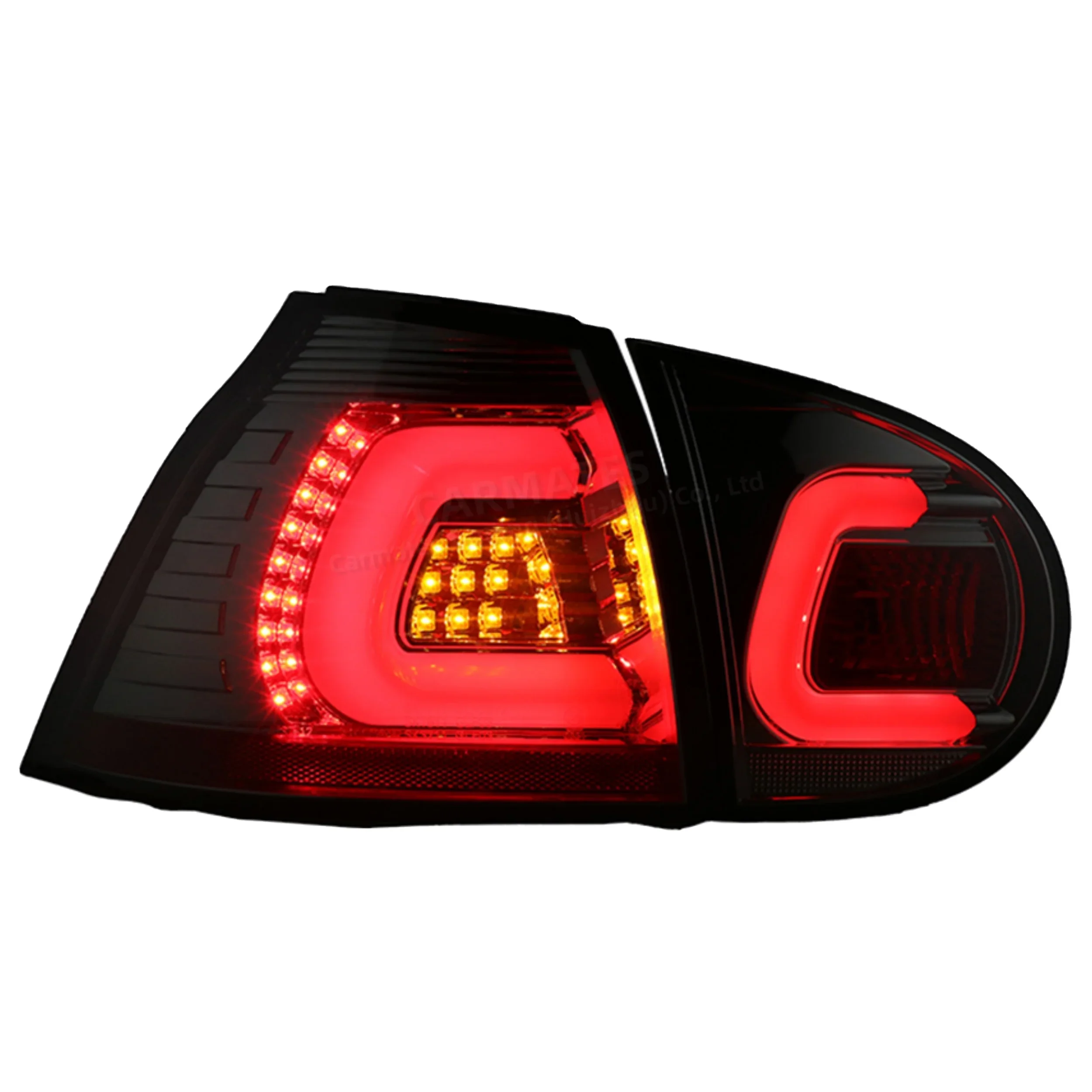 CARMATES Hot Selling Taillight Assembly LED Tail Lights Brake Light Turn Signal For  VW Golf5 Golf 5 2006 2007 2008