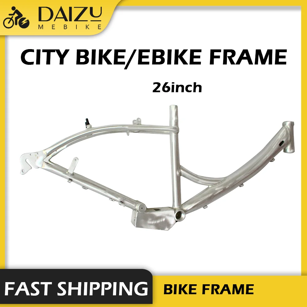 

Cycling Accessories 26 Inch Bike Rim Bicycle Bike Frame Speed V Brake Pieces 26 Ebike Frameset Aluminum Alloy for Adult