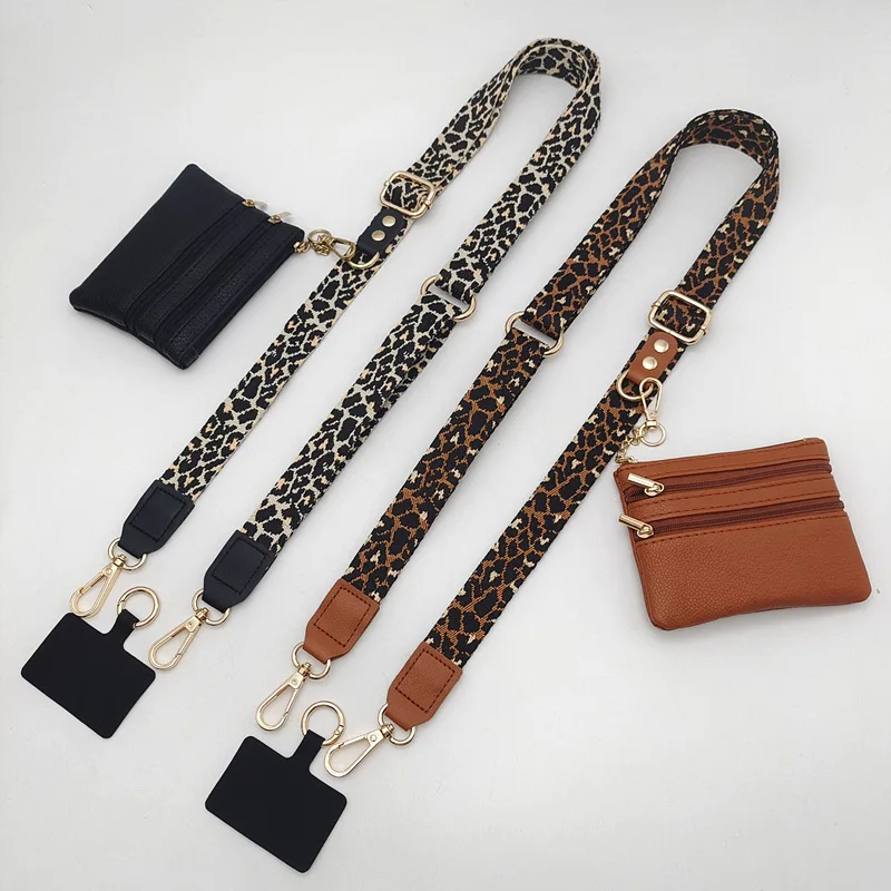 Change Bag Mobile Phone Lanyard Shoulder Strap Diagonal Back Removable Portable Anti-lost Strap Bag Shoulder Strap Accessories.