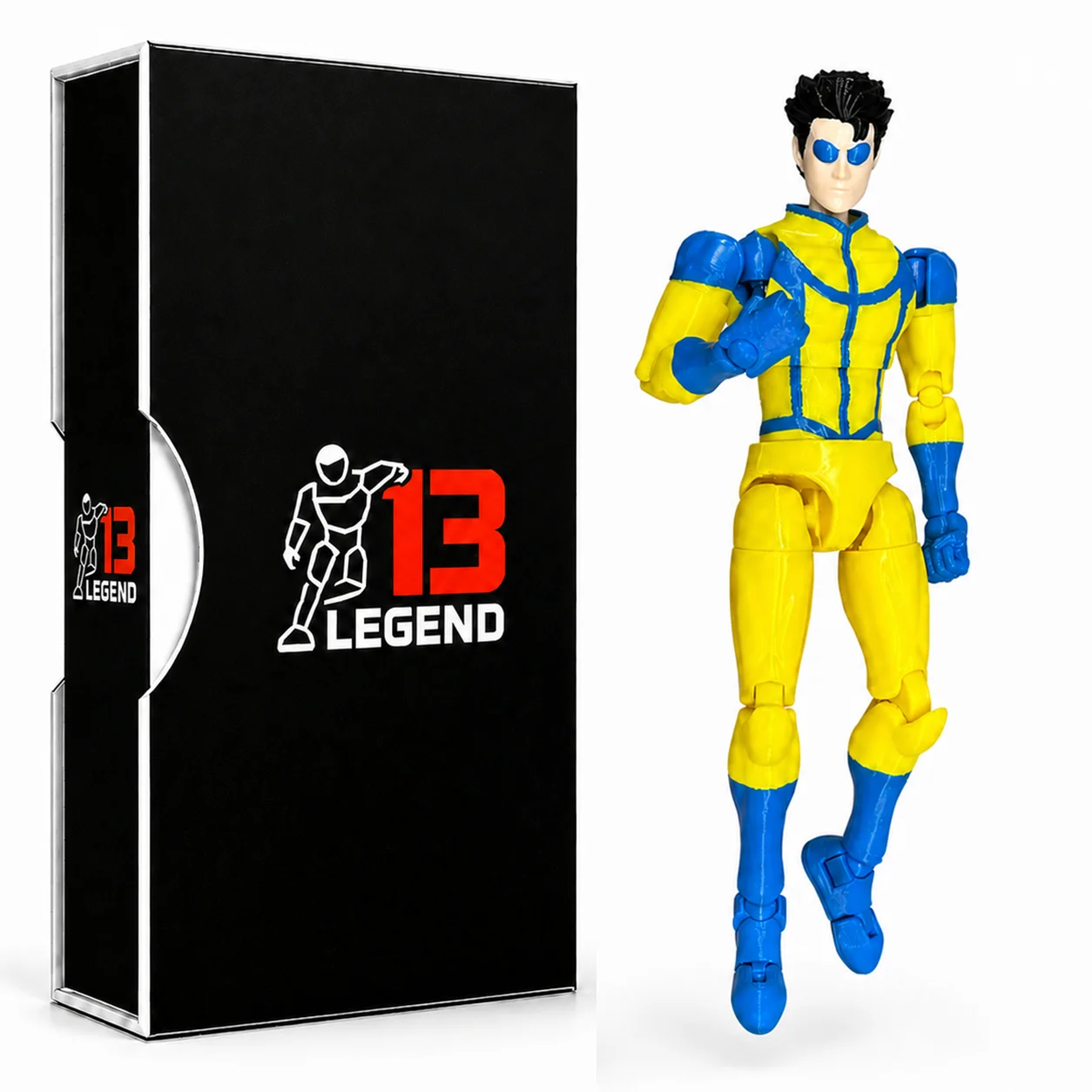 Legend13 3D Printed Invincible Tracksuit Mark Action Figure T13 Anime Model Multi-Jointed Poseable Collectible Toy Gift