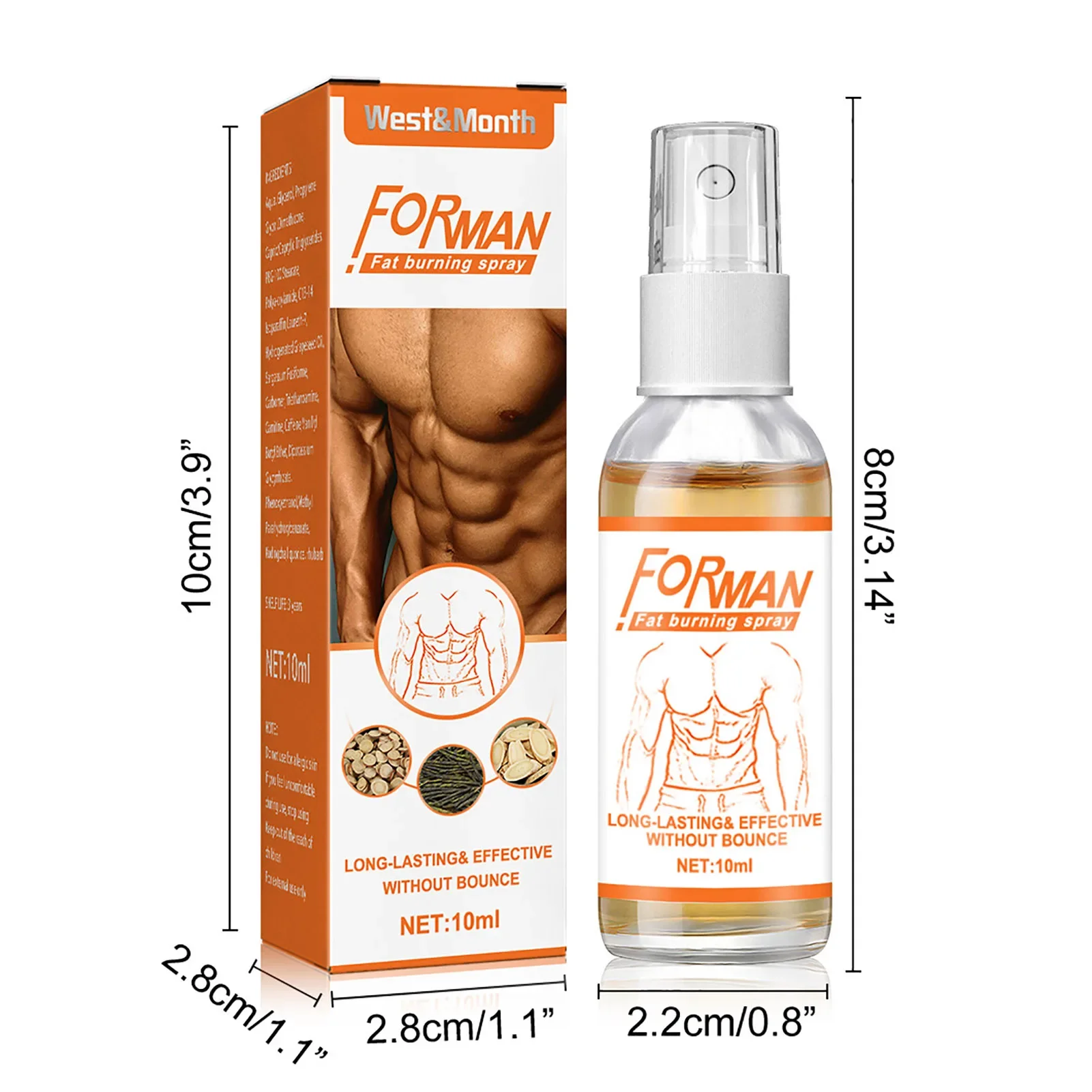 Anti Cellulite Spray for Belly Fat Burner Fat Burning Cream Sweat Sprays for Men Weight Loss Tighten Muscles Cellulite Creams