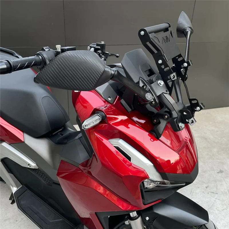 

Plain For HONDA ADV160 Adv 160 2023 2024 Motorcycle Windshield Forward Moving Bracket Adjustable Navigation Holder Accessories