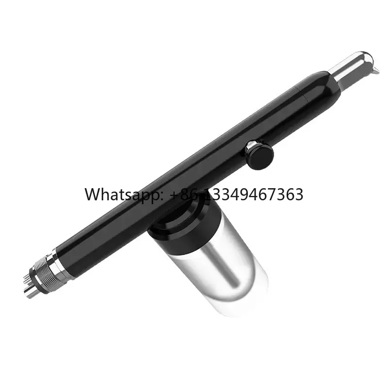 Dental Turbine Air Abrasion with Spray and Aluminum Oxide Sandblasting Steel Construction Microblaster