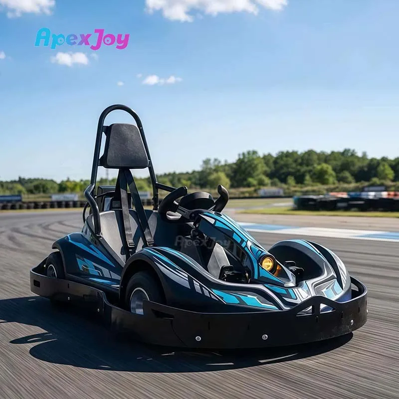 

Электрический карт NOVA Spark - 1000 Вт, детский, на аккумуляторе, с прочной рамой, для гонок на открытом воздухе и развлечений на трассе