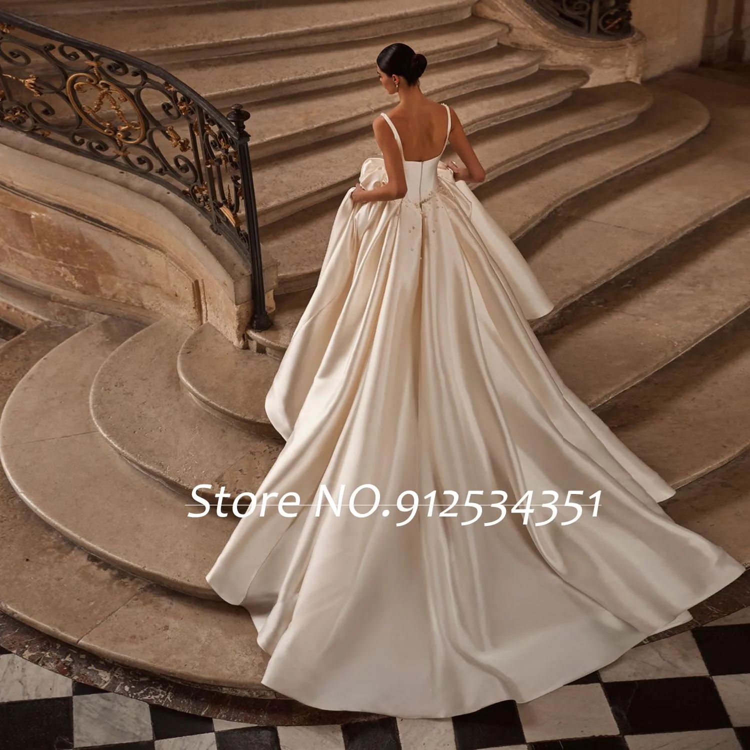 New Arrival Off the Shoulder Ball Gown Wedding Dresses Gorgeous Pearls Vestidos De Novia Zipper Back Luxury Hochzeitskleid