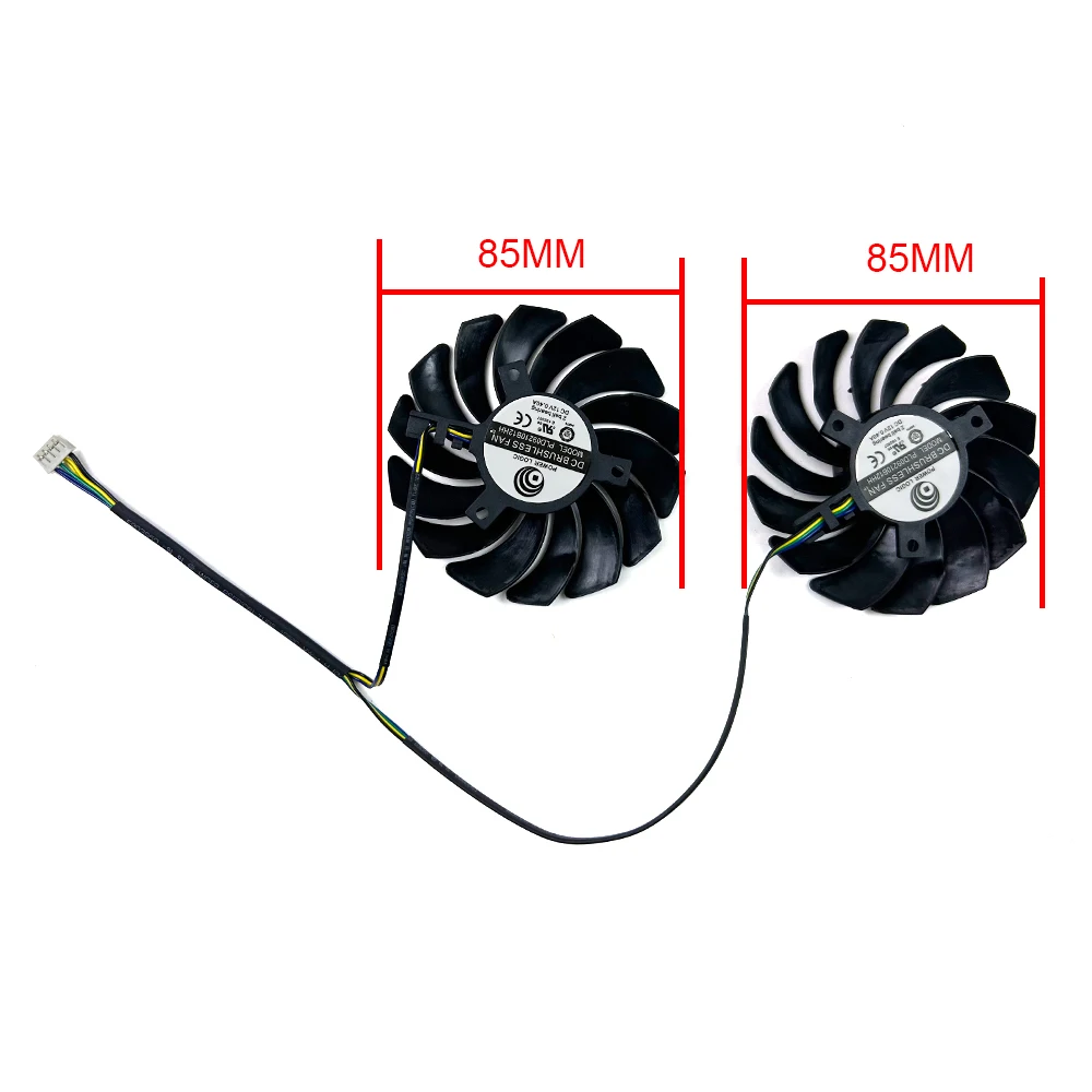 85MM PLD09210B12HH 4Pin Cooler Fan For MSI ARMOR RX470 RX 480 RX570 RX580 ARMOR 8G OC Graphics Video Card Cooling Fans