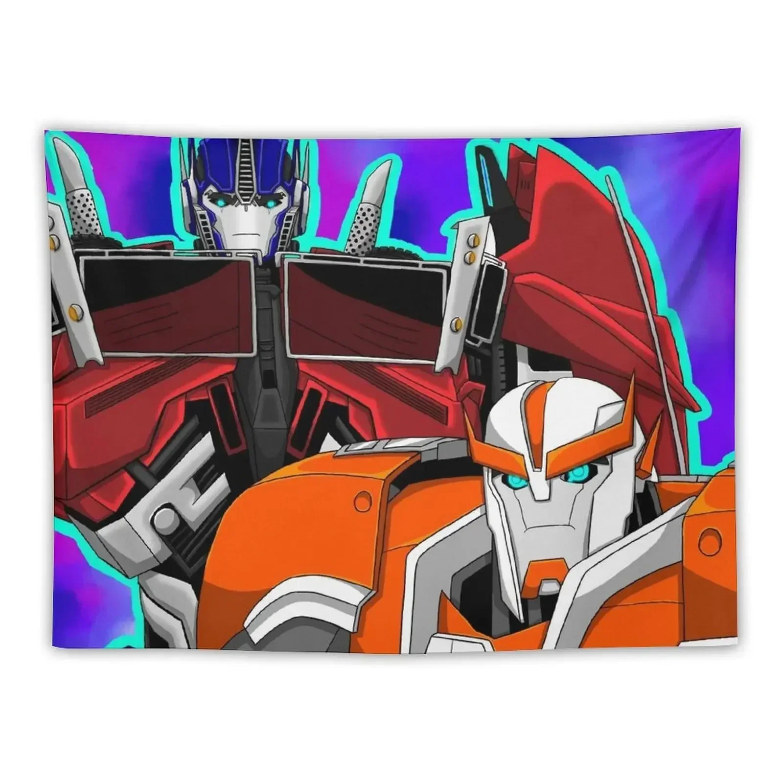 TFP Optimus and Ratchet - Independent Artist Work Tapestry Home Decorations Room Decoration Accessories Tapestry