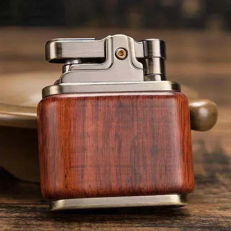 2025 ZORRO Retro Oil Lighter, Teeth, Brass Core, Smoking Tools, Custom Collection of Gift Torch Lighter Lighters Smoking Gadgets - Image 3
