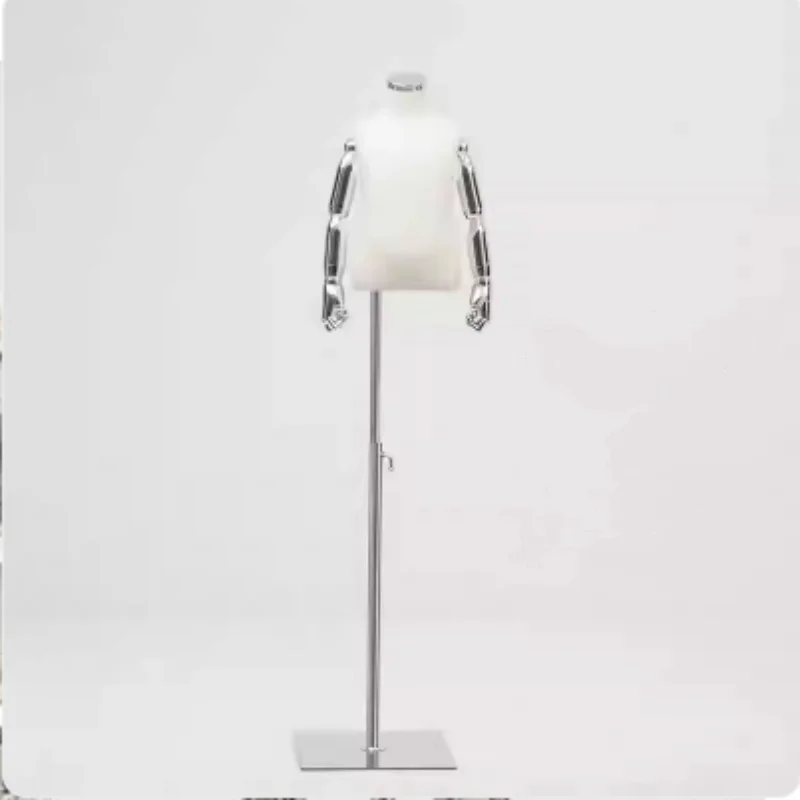 

4Years Upper-Body Children Mannequin for Boy's Girl's Clothing - Clothing Store Window Props Display Stand Children Model AT322
