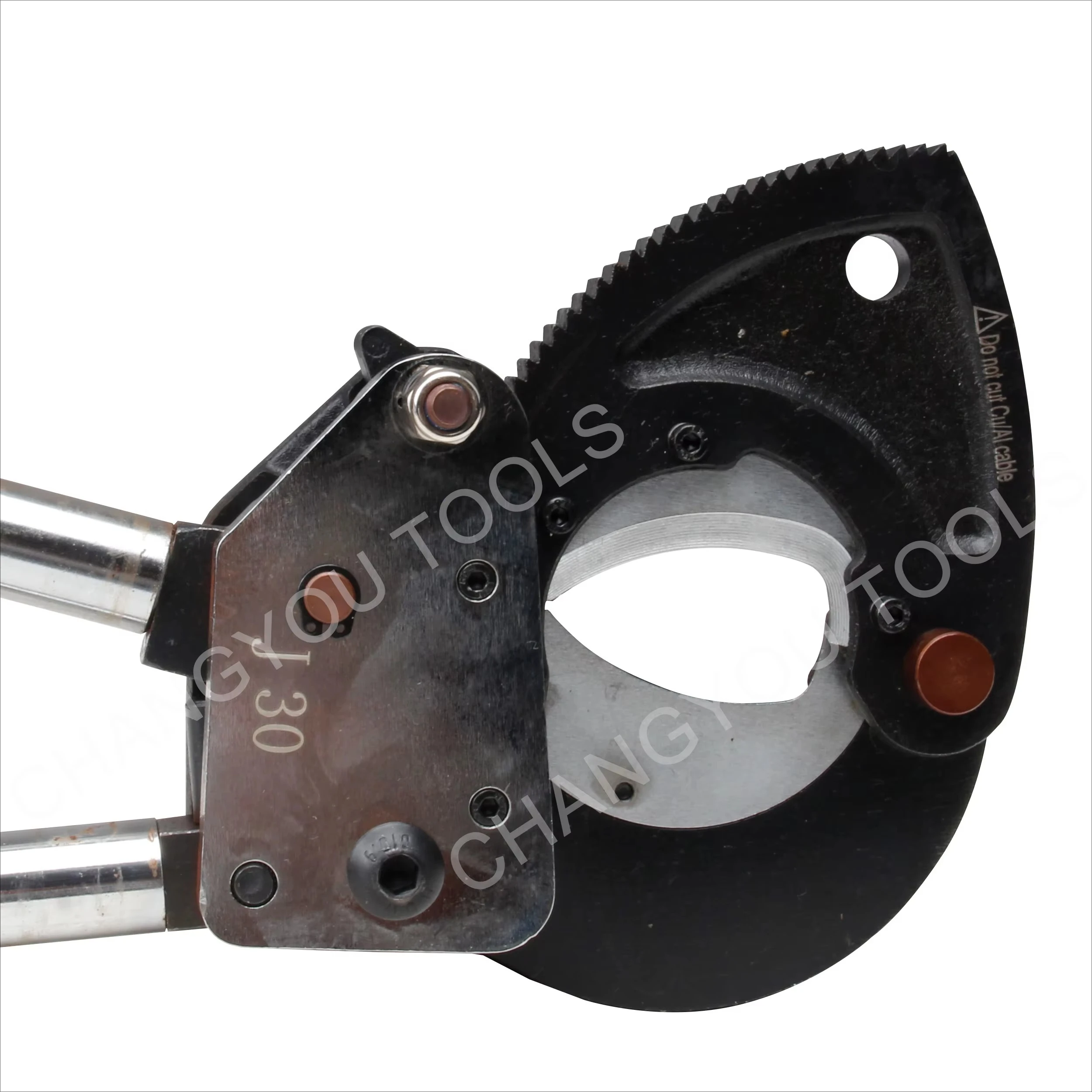 Fil de coupeur de câble à cliquet manuel en acier à opération facile J30