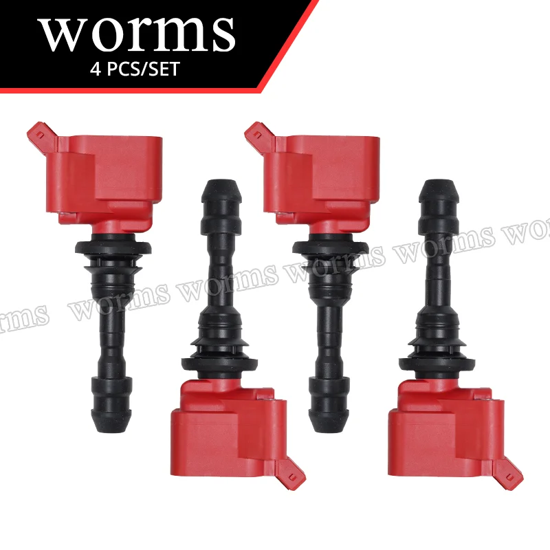 

Worms High Performance Ignition Coil Racing 4PCS Set For Proton Saga Blm Fl Flx Preve Non Turbo Persona Cm Bh Waja Campro