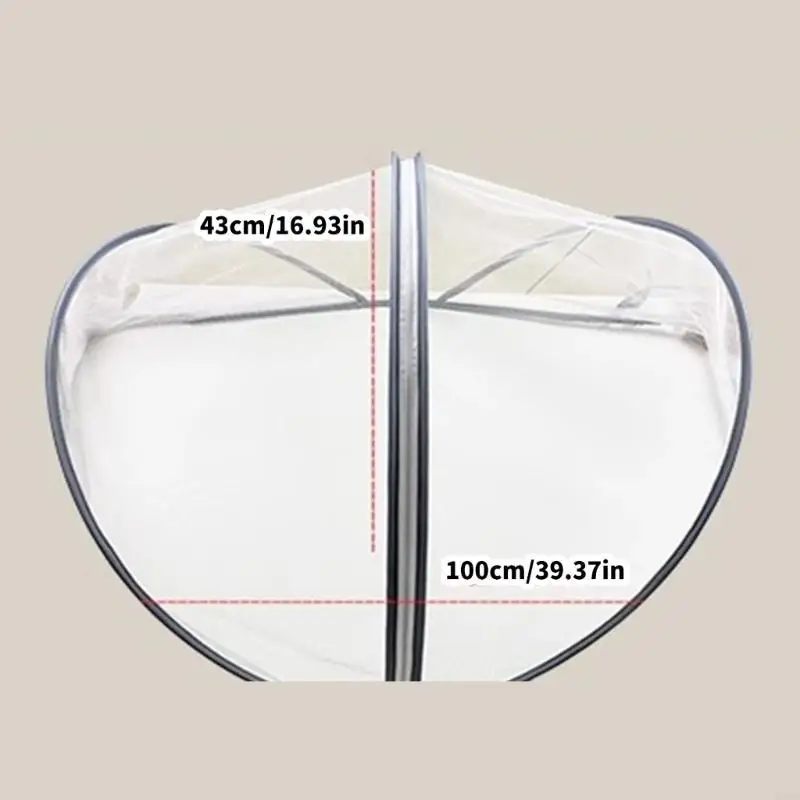 A5YC Baby Net for Baby Carriers Pushchair Pram Universal Strollers Insect Net Pushchair Canopy Insect Netting Cover