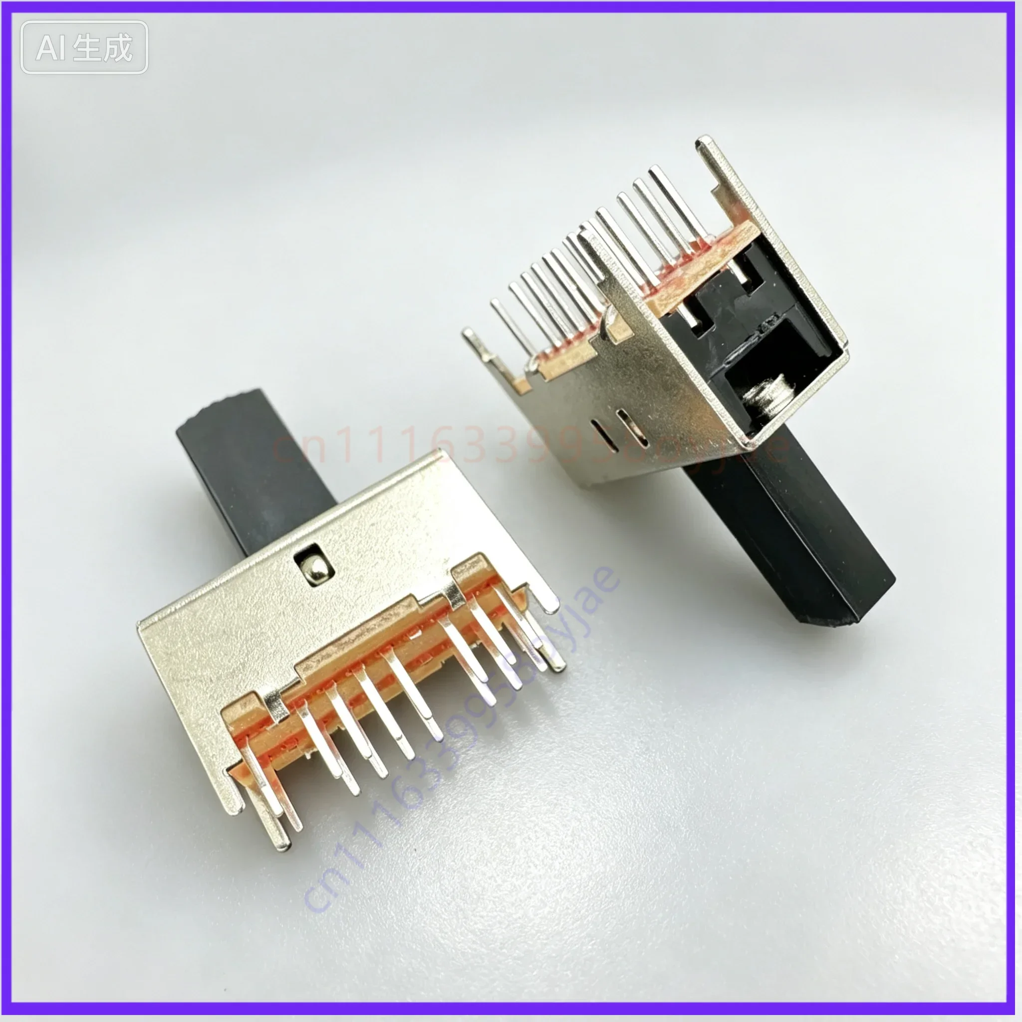 for SS43D01G15 16Pin 3Position Vertical DIP Slide Switch with 4 Fixed Feet  100pcs