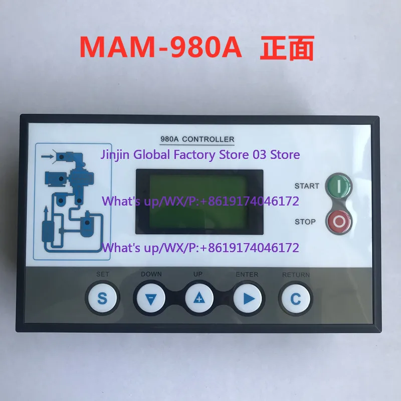 Screw Compressor Main Controller Mam-980a Mam-970 Mam-200 Air Compressor Integrated Control Panel Display