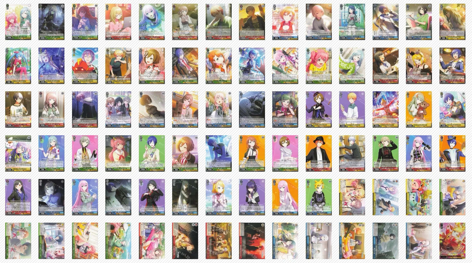 Official Weiss Schwarz WS Hatsune Miku Project SEKAI Colorful Stage Booster Pack Anime Trading Cards Collectible Gift