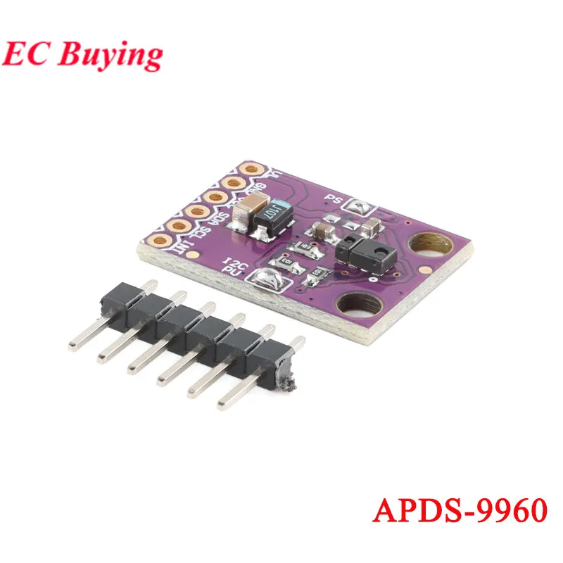 RGB-Gestenerkennungssensormodul PAJ7620U2 APDS-9930 APDS-9960 VL6180 VL6180X für Arduino IIC I2C-Schnittstelle optische Bereichswahl