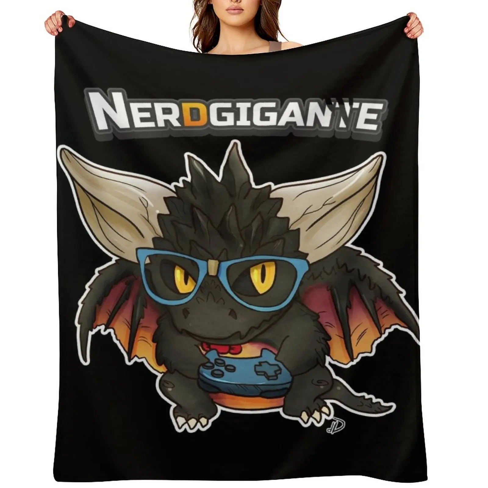 

Nerd-gigante Throw Blanket Sofa blankets ands Vintage Picnic Blankets