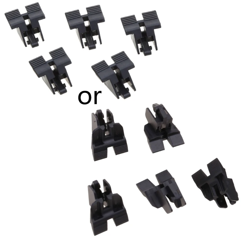 5Pcs PCIE 16x Grafikkarte Slot Sockel für Desktop-Computer Mainboard Mit Fishtail Befestigungs Clip Sockel Ersatz