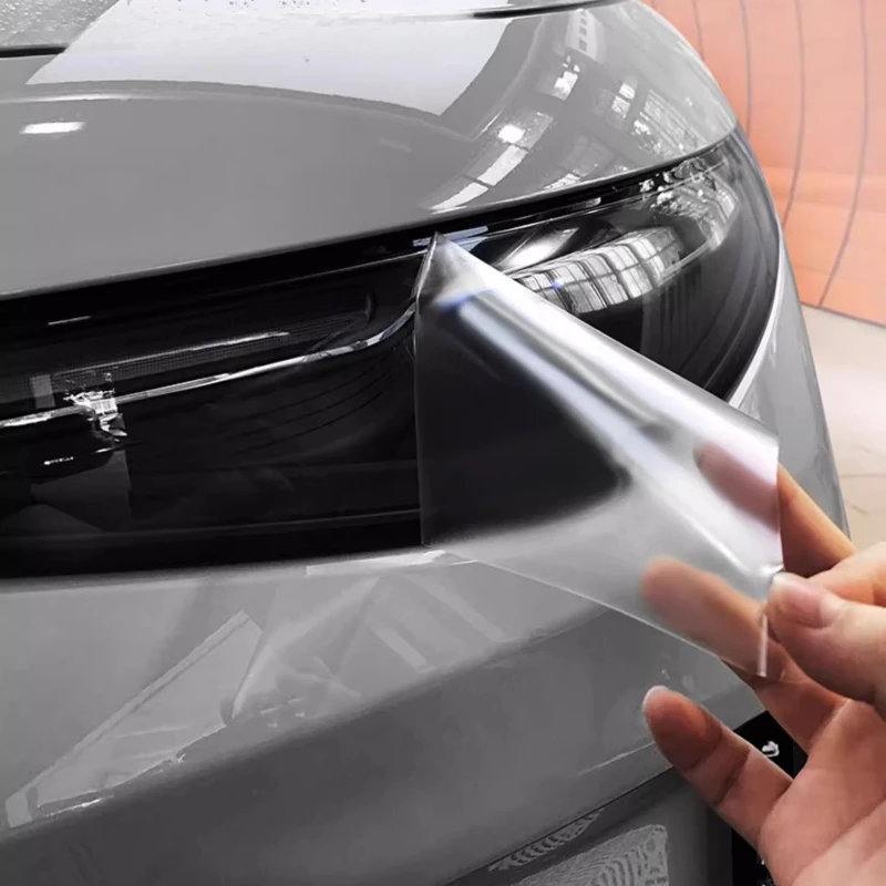 Headlight Transparent Protective Film For LEAPMOTOR C10 TPU Headlight Changing Film Rear Tail Light Car Modification Accessories