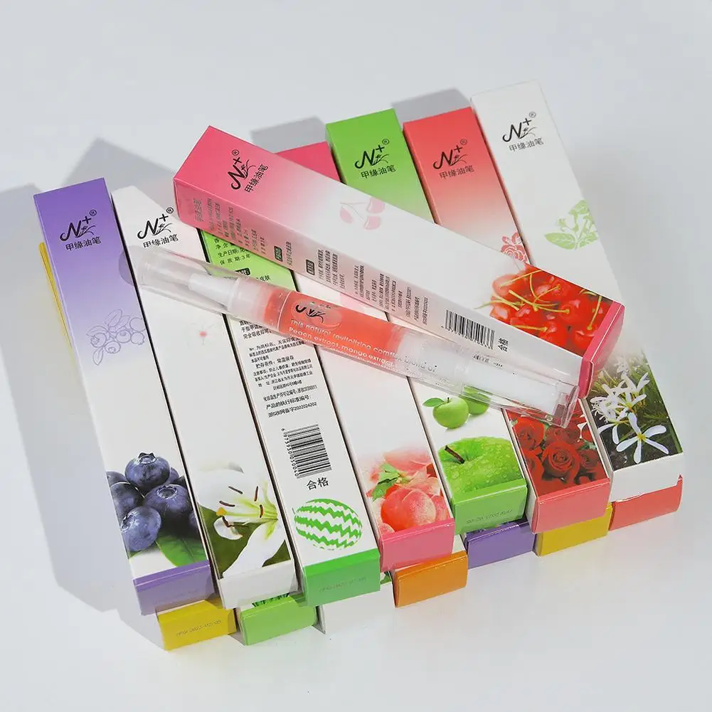 1PCS Nagel Häutchen Öl Stift 15 Geruch Pflege Öl Stift Nagel Behandlung Revitalizer und Nähren Maniküre Nagel Pflege produkt Set