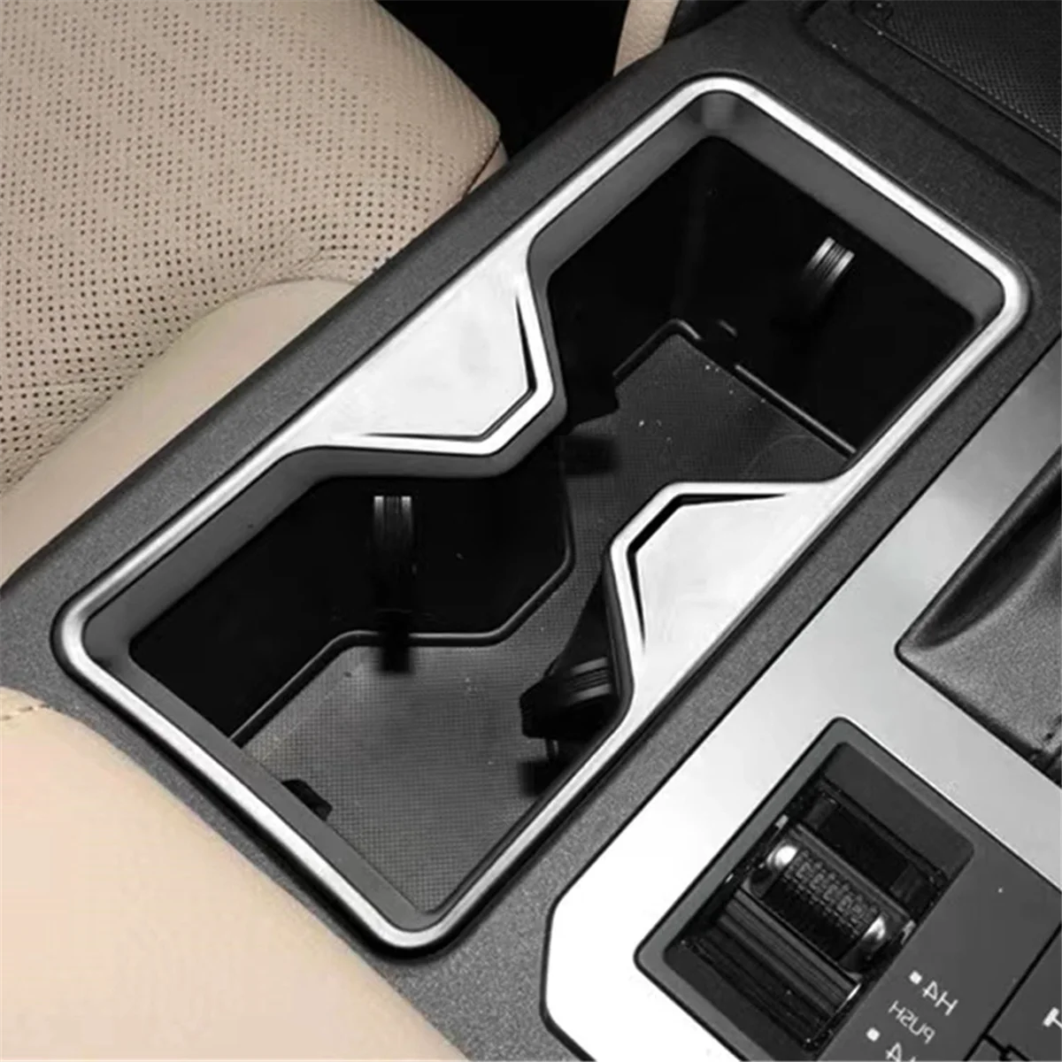 

A70R-Car Water Cup Holder Cover Trim for Land Cruiser 250 Prado LC250 2024 LHD Interior Accessories