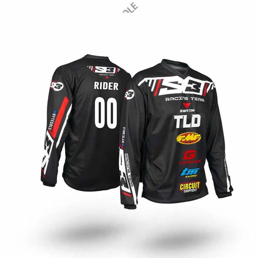 2023 Bmx motocross jersey enduro Mountain bike jersey cycling downhill racing mx shirt maillot ciclismo Bicycle clothing custom