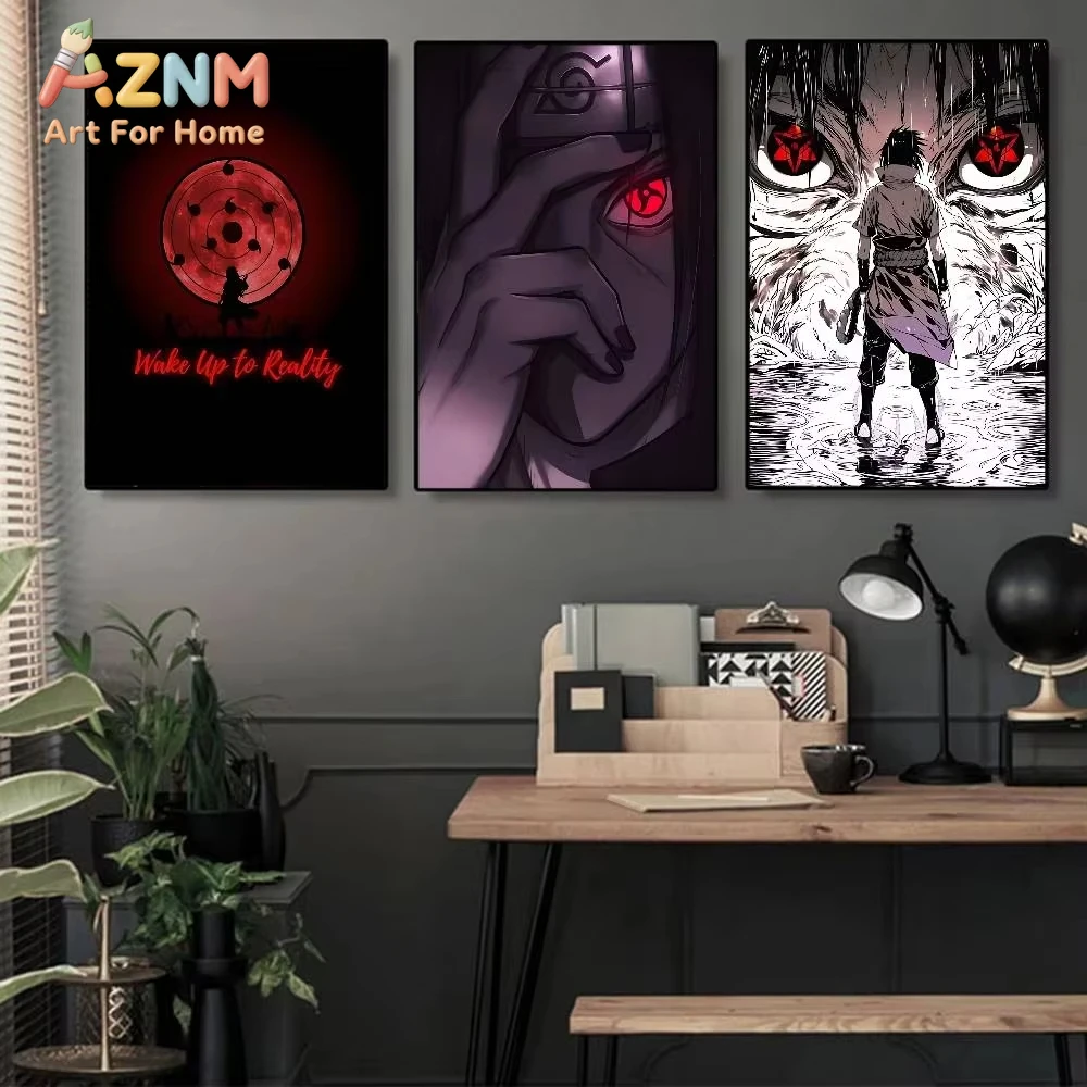 Painting By Numbers Uchiha Itachi Naruto Cartoon paint with Numbrs Home Decor, Wall Art Perfect Gift