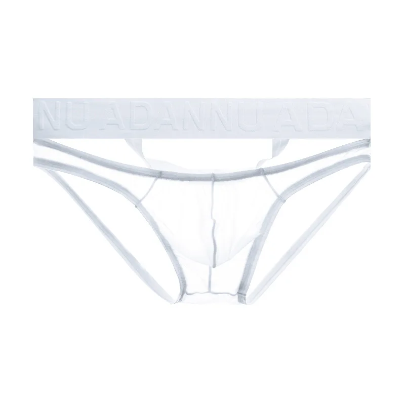 Men's Sexy Pure Ring Hanging Rope Briefs Shaping Seamless Lifting Athletic Breathable Body Sculpting Underwear AD7291