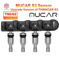 MUCAR S3 2in1 Sensor TPMS 315MHz 433MHz S 3 Universal Sensor Automotive Mechanical Workshop Tools TPMS Program S3 Sensor