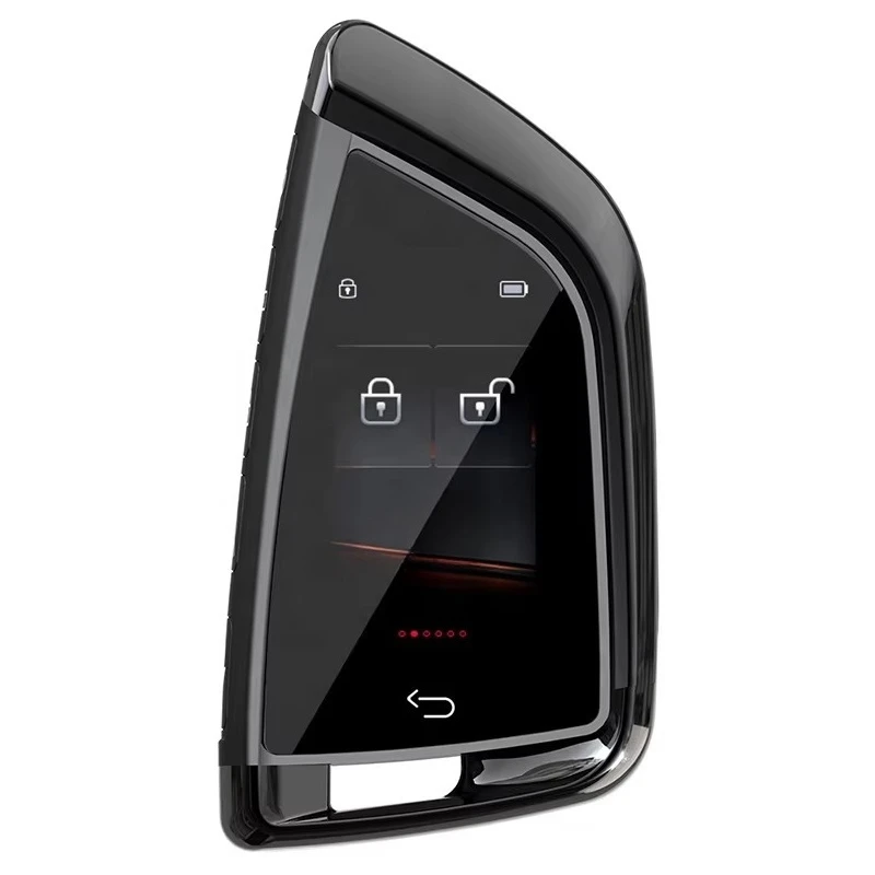 2022 New Car LCD Smart Key Zinc Alloy Material for All Cars Keyless Button Start Manufacturers Wholesale and Retail