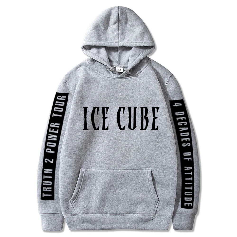 سترة بغطاء للرأس من Truth 2 Power Tour Ice Cube 2025 نفس الموقع الرسمي ملابس الجرونج عالية الجودة ملابس سوداديراس بقلنسوة #5