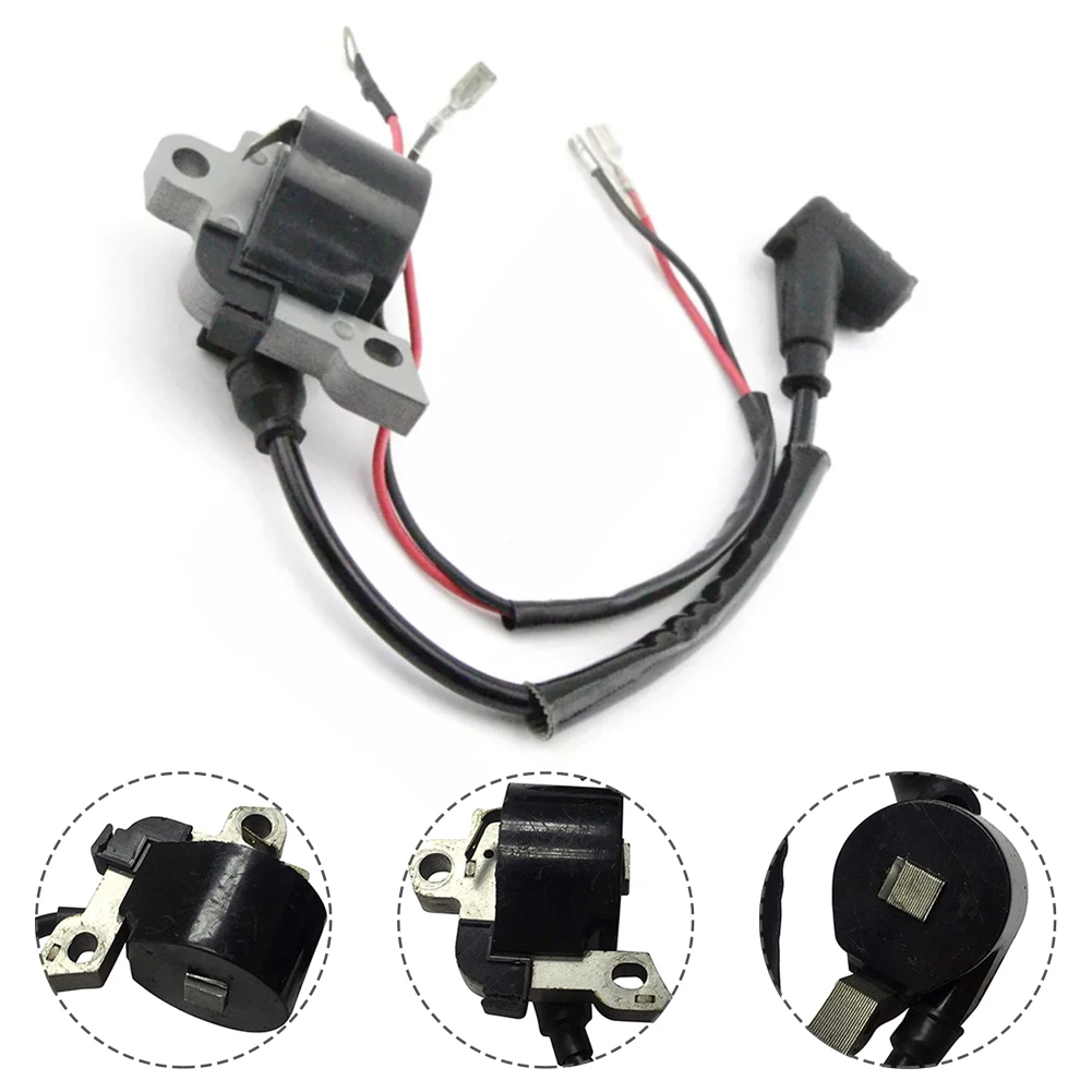 High Quality Brand New Chainsaw Spare Parts Ignition Coil Module Magneto 1122 400 1314 Accessories Black Power Equipment