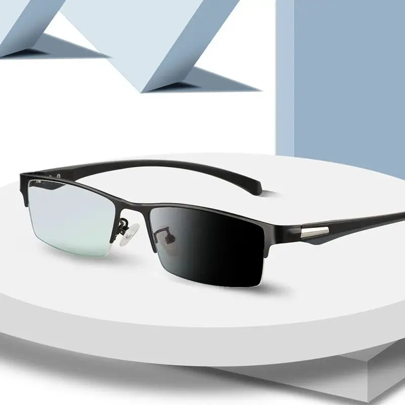 2026 Titan Multifokale Photochrome Lesebrille für Herren TR90 Progressive Anti-Blaulicht UV-Schutz Alterssichtbrille 1.5 – Detail 5