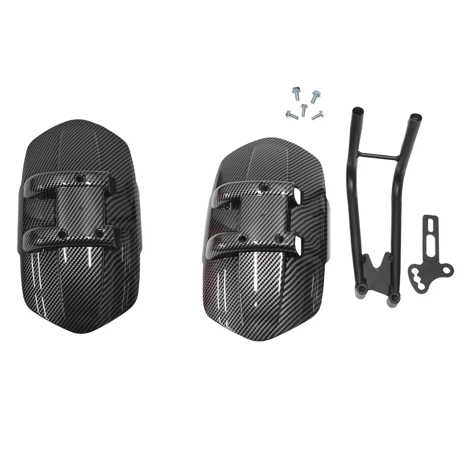دراجة كهربائية الحاجز الخلفي دراجة نارية قطعة من نسيج Splashproof سهلة التركيب دراجة نارية الملحقات Mudflap